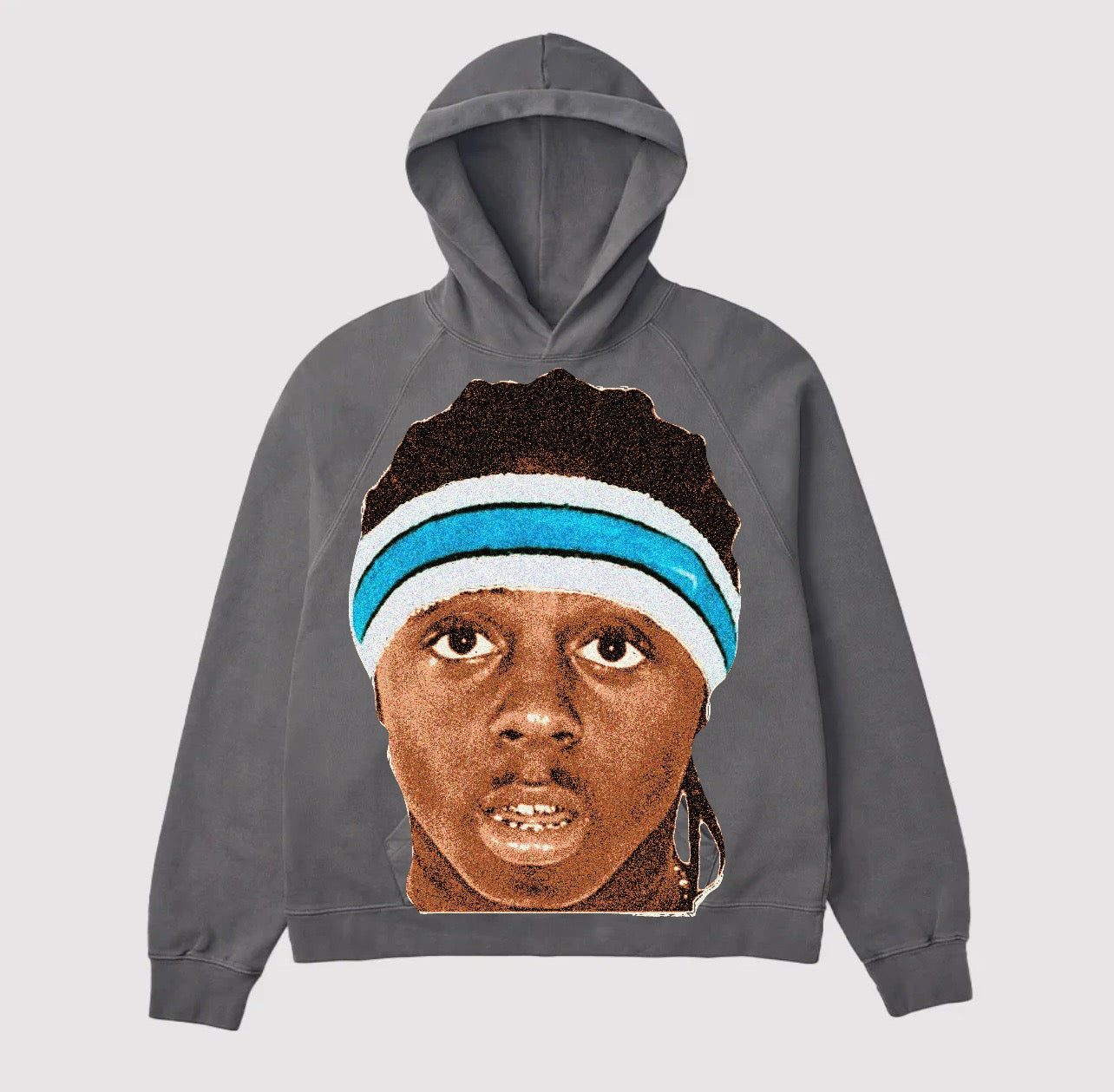 GREY WEEZY HOODIE