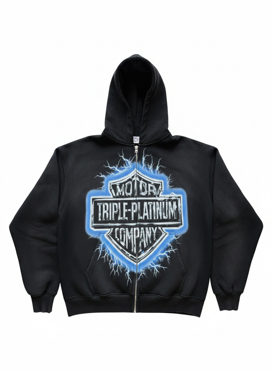 Harley Zip Up Hoodie